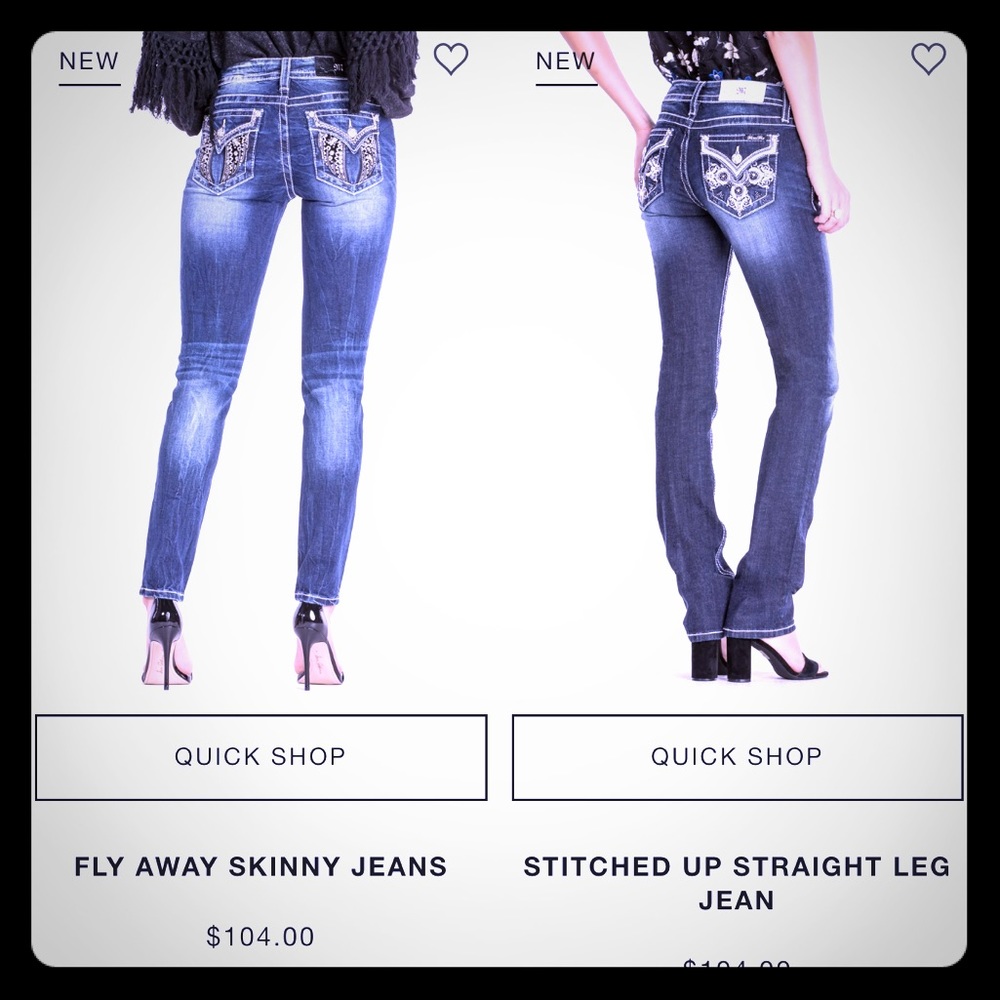Miss Me 26-inch jeans